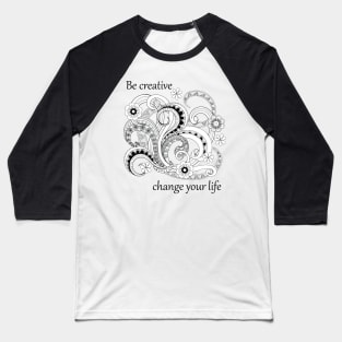 abstract bouquet 2 with flowers Baseball T-Shirt